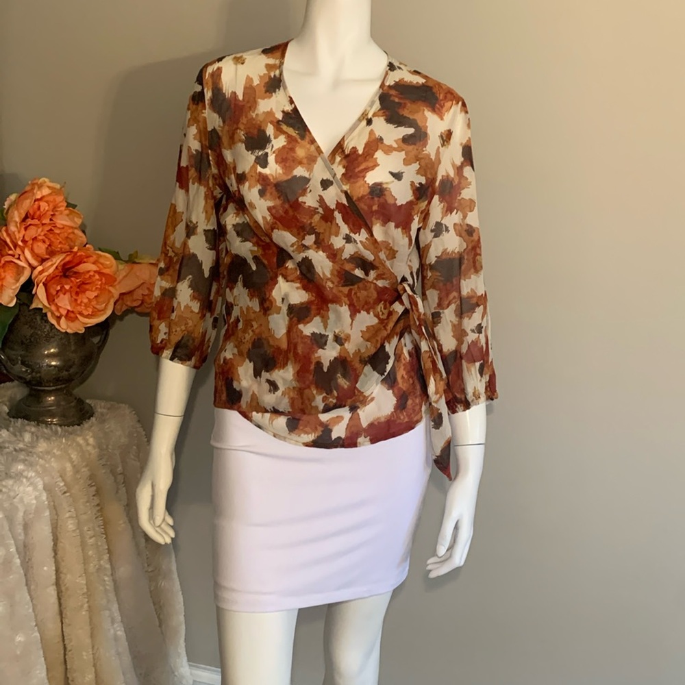 J.Jill wrap top SP